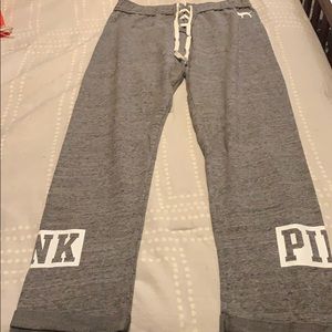 Pink sweatpants